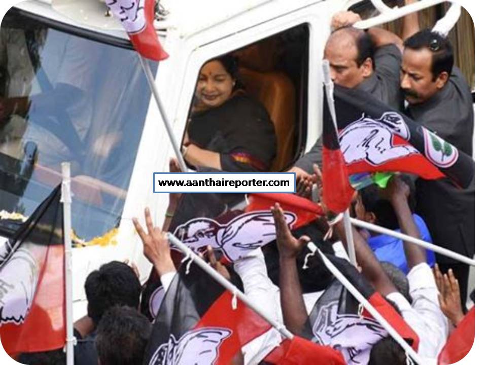 ஜெயலலிதா சென்னையில் பரப்புரை