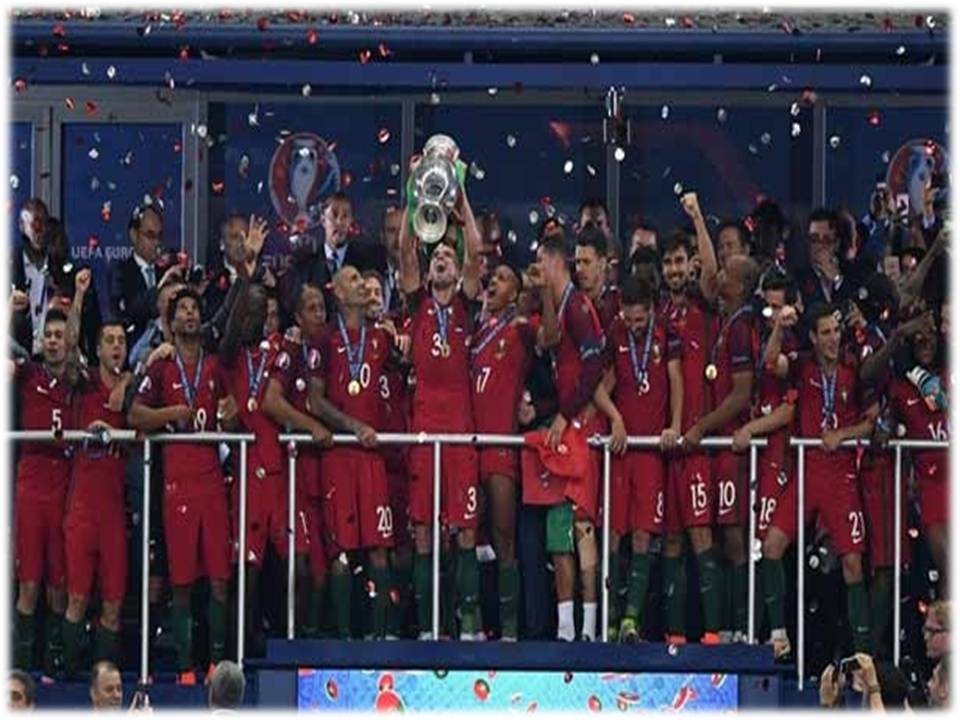 யூரோ கோப்பை : சாம்பியன் கோப்பைய வென்றது போர்ச்சுகல்