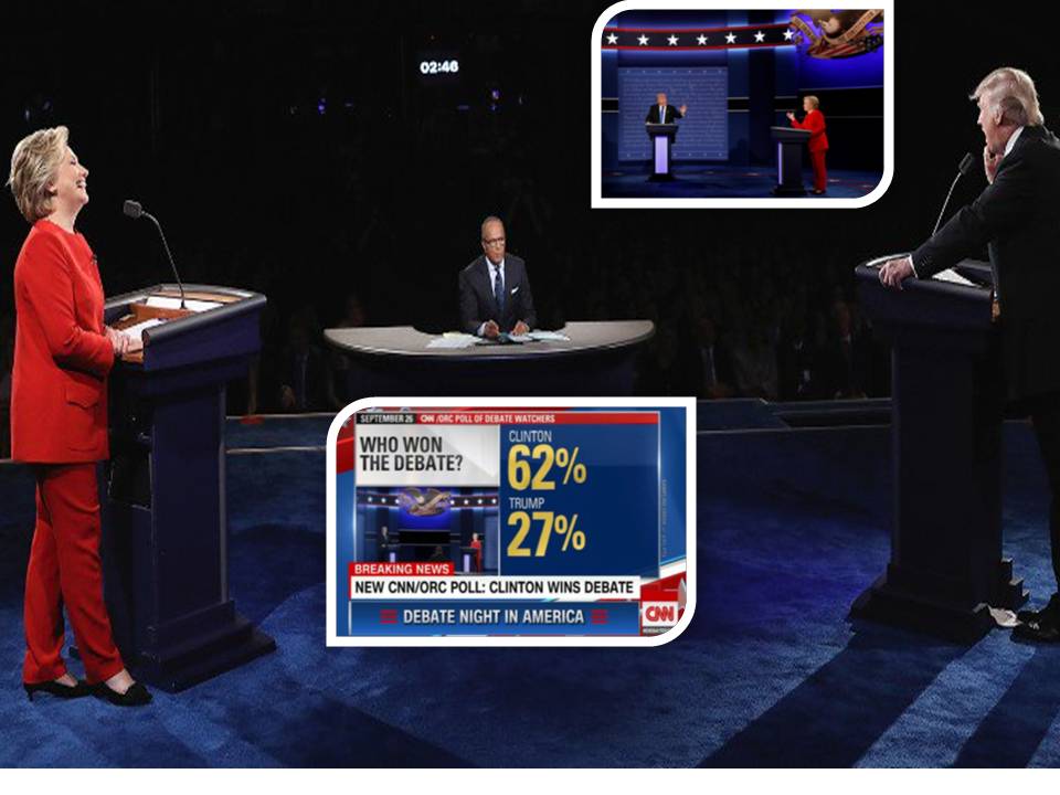 ஹிலாரி Vs ட்ரம்ப் = நேருக்கு நேர் விவாதத்தின் சாராம்சம்! வீடியோ