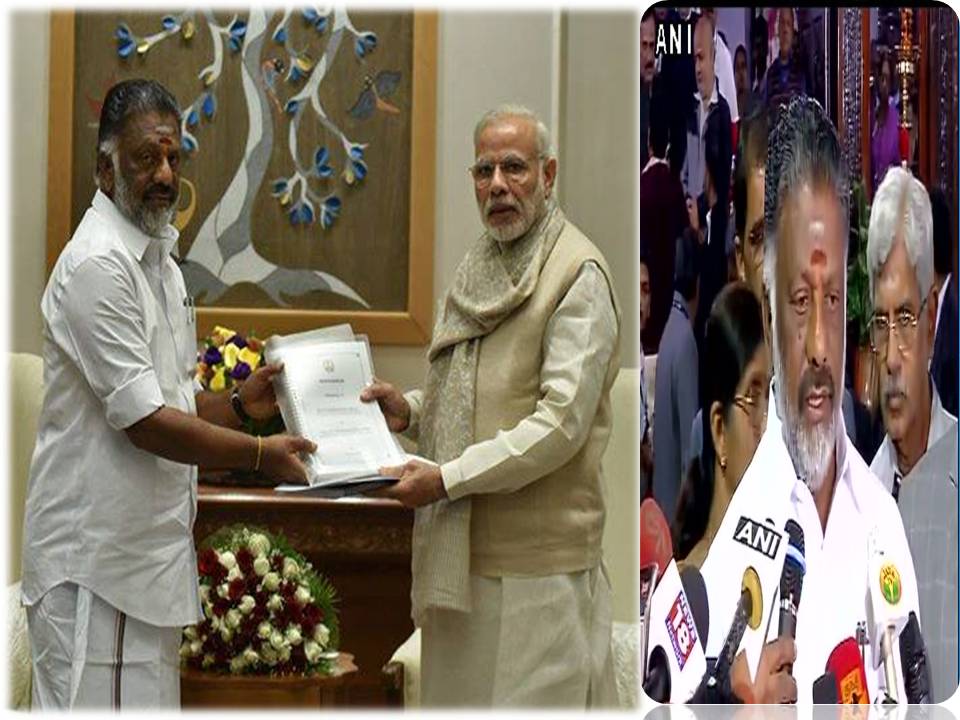 முதல்வர் ஓ.பி.எஸ் பிரதமர் மோடியிடம் அளித்த அறிக்கை  முழு விபரம்!