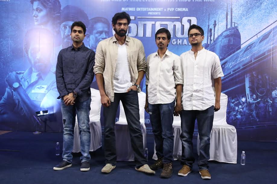 இந்திய கப்பற்படையின் பெருமையை கூறும் காஸி – ராணா டகுபதி