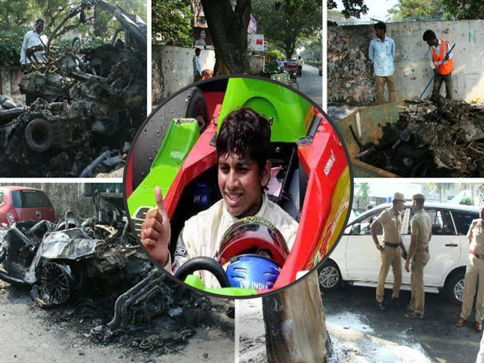 கார் ரேஸர் அஸ்வின் சுந்தர் மனைவியுடன்  கார் விபத்தில் மரணம்