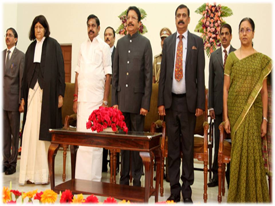 சென்னை ஐகோர்ட் தலைமை நீதிபதியாக இந்திரா பானர்ஜி பொறுப்பேற்றார்!