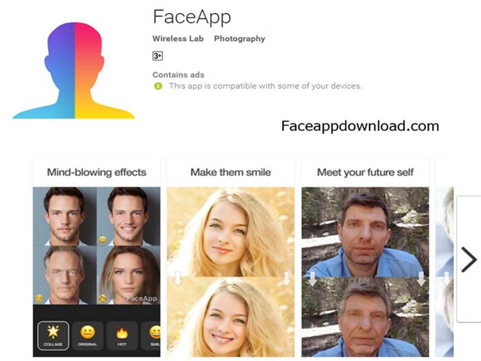 உங்கள் நேற்று – இன்று- நாளைய முகத்தை காண உதவும் ஃபேஸ் ஆப்!