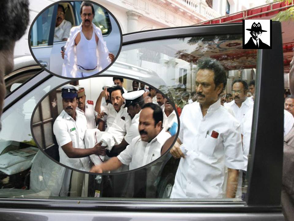 கருணாநிதி-க்கு  பயந்து  அசெம்பளியை அரைகுறையா முடிச்சது ரொம்ப தப்பு! – ஸ்டாலின் கோபம்