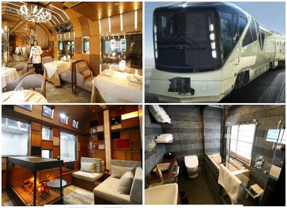 உலகின் ‘சொகுசு ரயில்’ என அழைக்கப்படும் ‘ஷிகி ஷிமா’ ரயில் சேவை  தொடங்கியாச்சு!