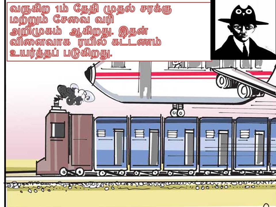 ரயில் கட்டணம் அதிகரிக்கப் போகுது!