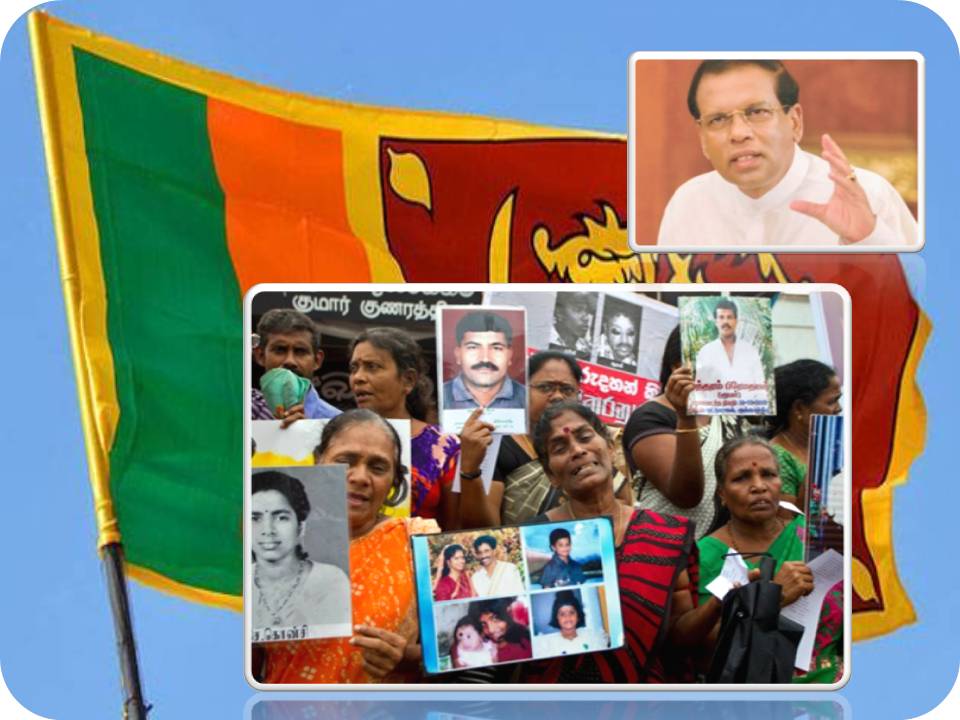 இறுதிப்போரின் போது காணாமல் போனோர் பட்டியல் விரைவில் வெளியிடப்படும்: சிறிசேனா தகவல்