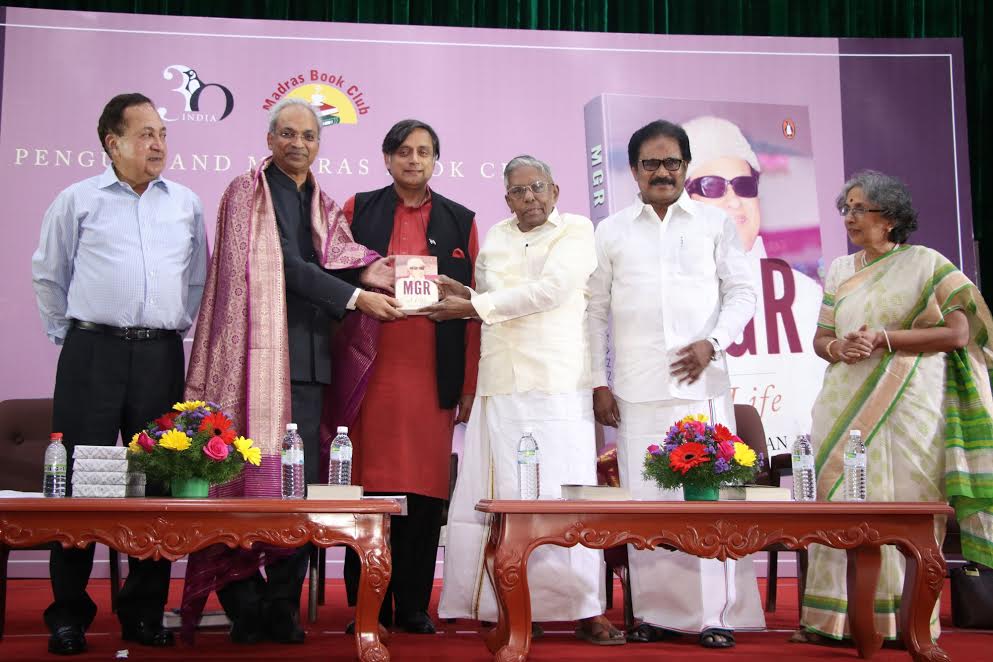 பென்குயின் பதிப்பகத்தின் ‘எம். ஜி.ஆர் எ லைஃப்’  புத்தக வெளியீட்டு விழா!