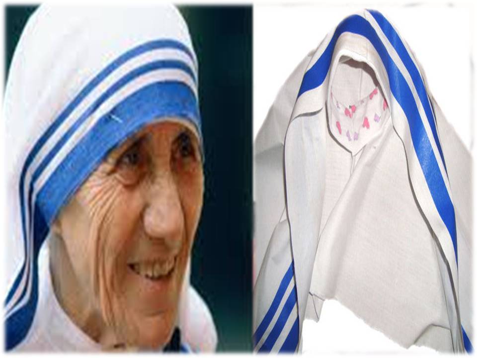 அன்னை தெரசாவின் வெள்ளை ஆடைக்கு  பிராண்டிங் உரிமை!