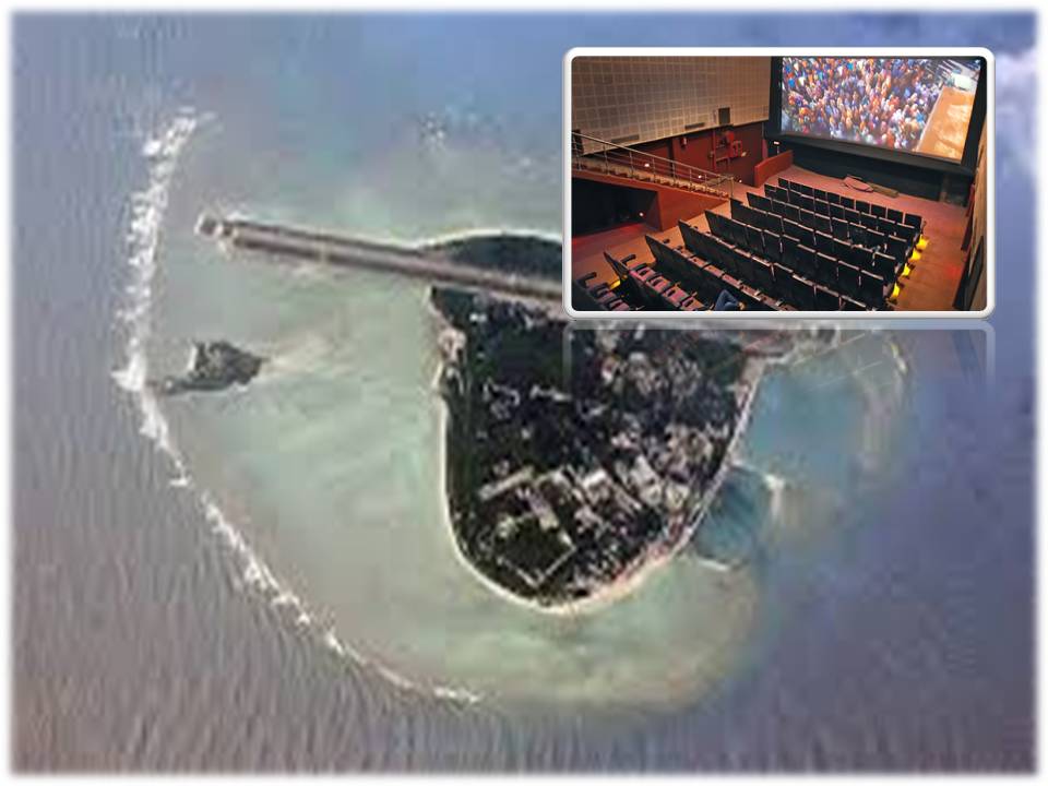 சர்ச்சைக்குரிய தீவில் சினிமா தியேட்டர்! – சீனா அடாவடி