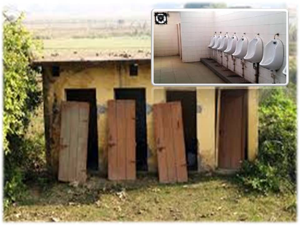 தூய்மை இந்தியா (ஸ்வச் பாரத்) திட்டம் நடைமுறைக்கு வந்தும்  32 கோடி மக்களுக்கு கழிப்பறை வசதியில்லை!