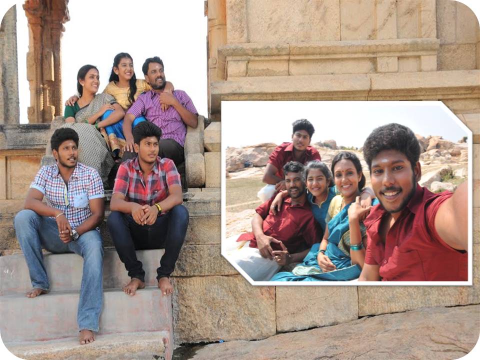 நிஜ அண்ணனும் தம்பியும் நடிக்கும்  “ திருப்பதிசாமி குடும்பம் “