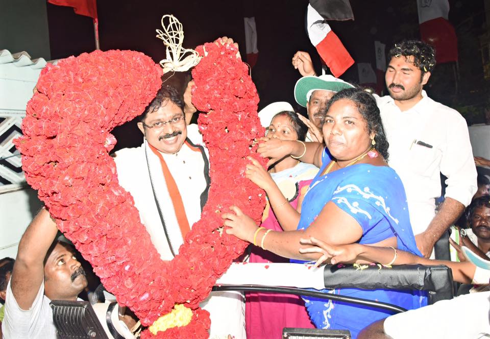 ஆர்.கே. நகர் எம்.எல்.ஏ.ஆனார் – டிடிவி தினகரன்!