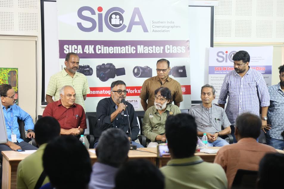 SICA-சார்பில் BOFTA திரைப்படக்கல்லூரியில் நடந்த SICA 4K டிஜிட்டல் சினிமா பட்டறை!