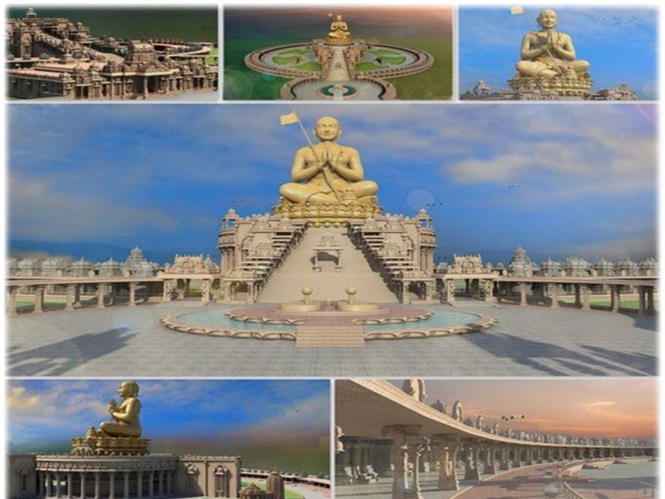 ஐதராபாத்தில் ராமானுஜருக்கு ரூ. 1000 கோடி செலவில் சிலை தயார்!-