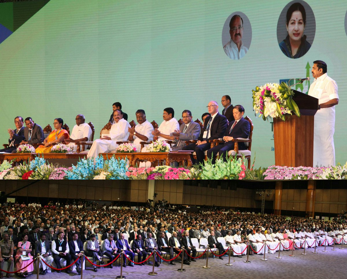 உலக முதலீட்டாளர் இரண்டாம் மாநாடு சக்சஸ்.. சக்சஸ்.. சக்சஸ்! – முதல்வர் எடப்பாடி பெருமிதம்!