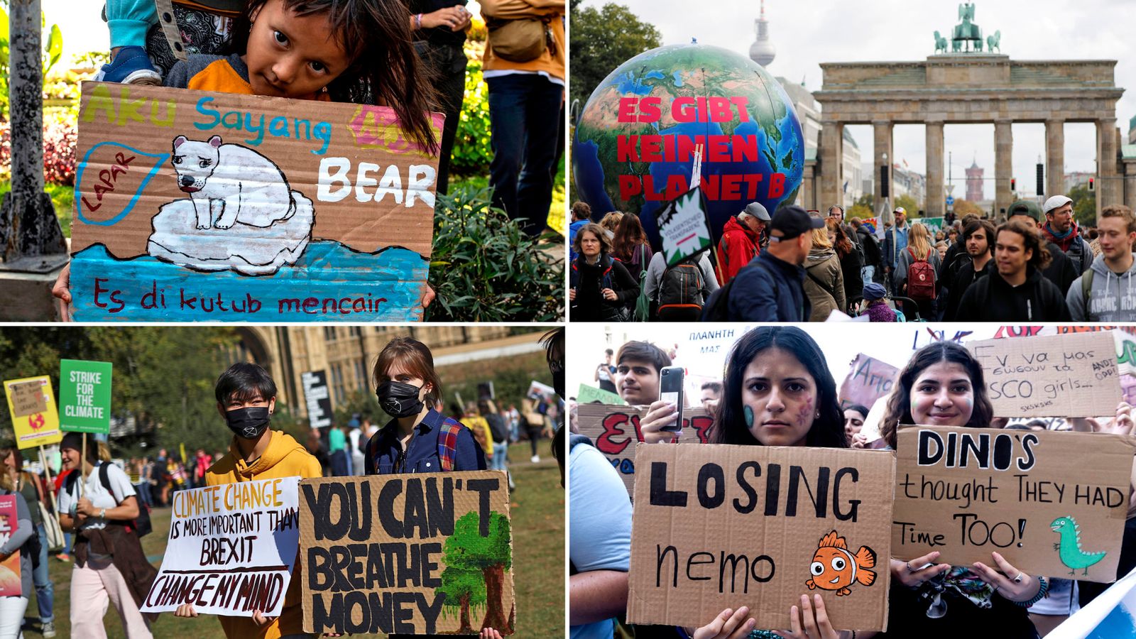 பருவ நிலை மாற்றம் குறித்து உலக நாடுகளை கவரும் விழிப்புணர்வு பேரணி!