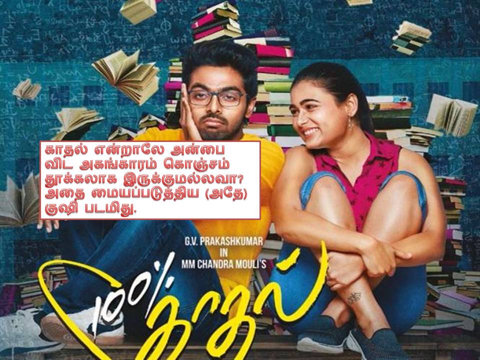 100% காதல் – விமர்சனம்!