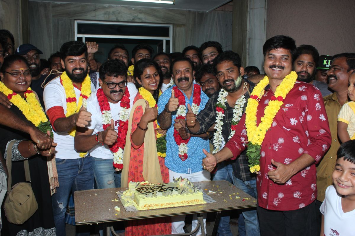 ரசிகர்களோடு சக்சஸ் மீட் கொண்டாடிய ‘கன்னிமாடம்’ டீம்!