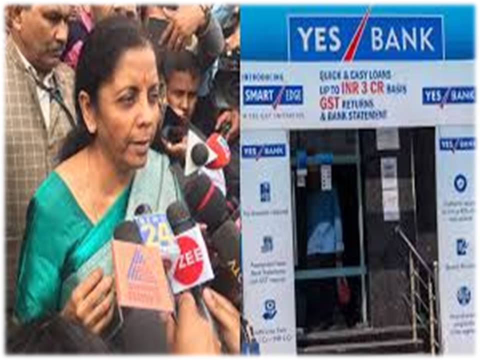 எஸ் பேங்க்-கில் போட்ட டெபாசிட் பணம் எங்ககிட்டே சேஃப்ஃபா இருக்குது – நிதி அமைச்சர் தகவல்!