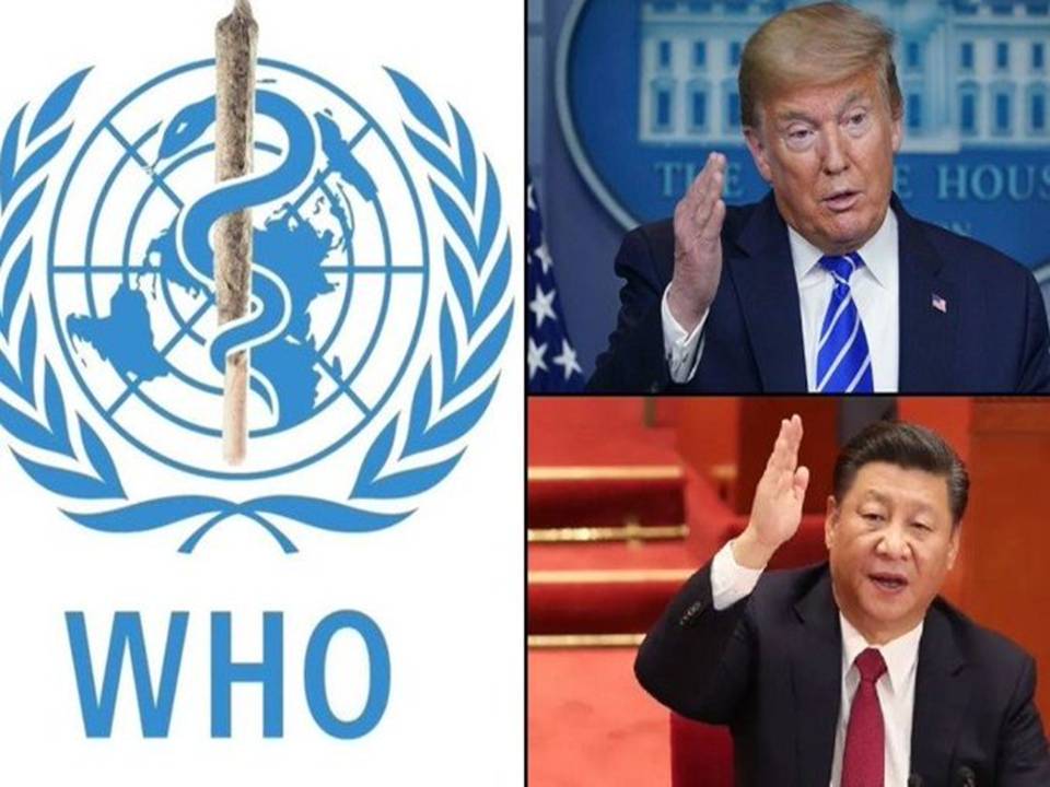 ஒலக சொகாதாரத்தோட சங்காத்தமே வேணாம் – அமெரிக்கா அதிபர் அறிவிப்பு