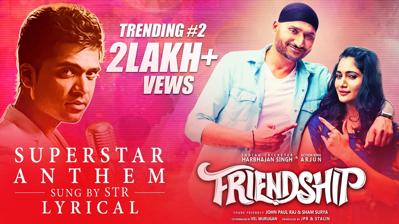 ஹர்பஜன் சிங்கிற்காக பாடிய சிம்பு !!