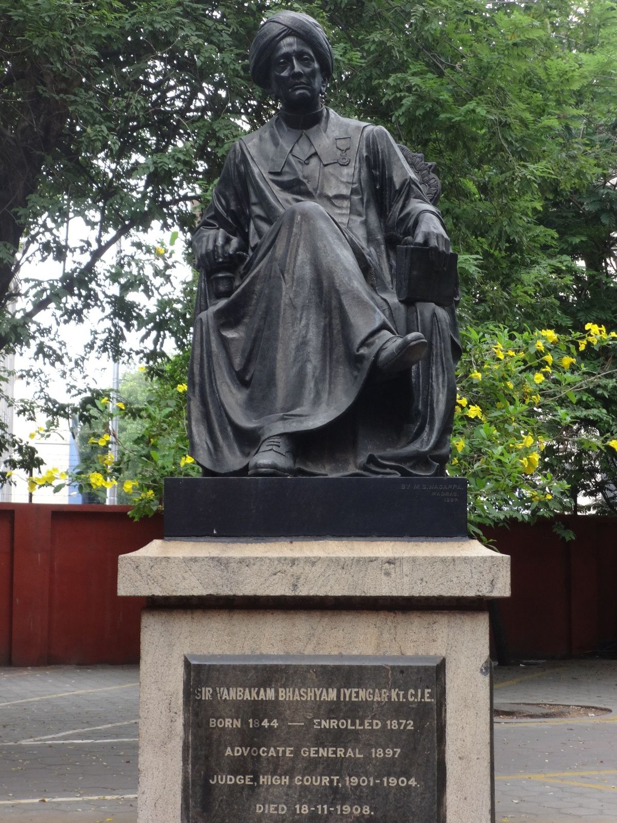 இந்தியாவின் முதல் அட்வகேட் ஜெனரல்- வி.பாஷ்யம் அய்யங்கார்!