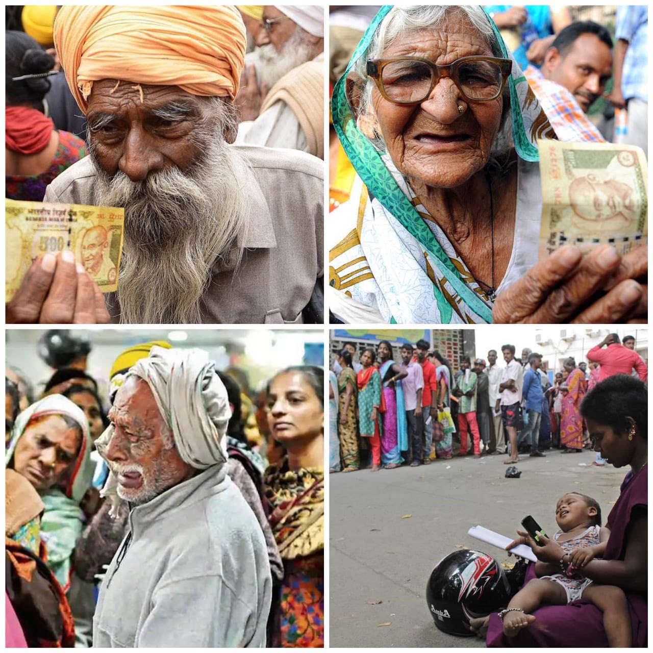 பணமதிப்பிழப்பால் ஏதாவது நன்மையுண்டா என்பது இதுவரை தெரியவில்லையே!