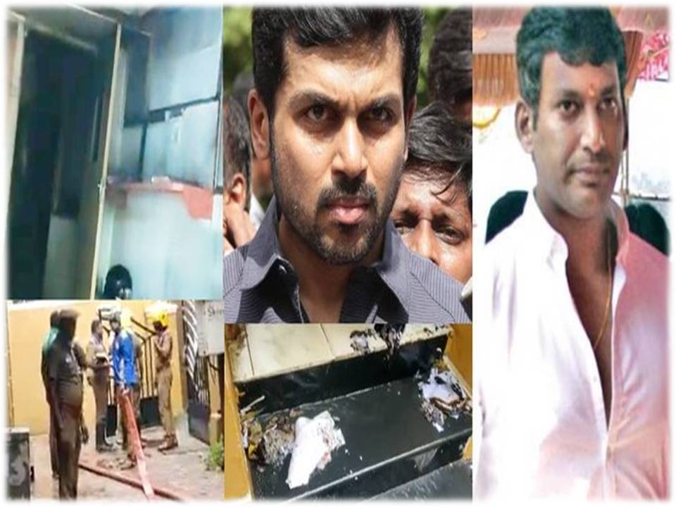 நடிகர் சங்கத்தில் திடீர் தீ: முக்கிய ஆவணங்கள், கம்ப்யூட்டர்கள் நாசம்-வீடியோ!