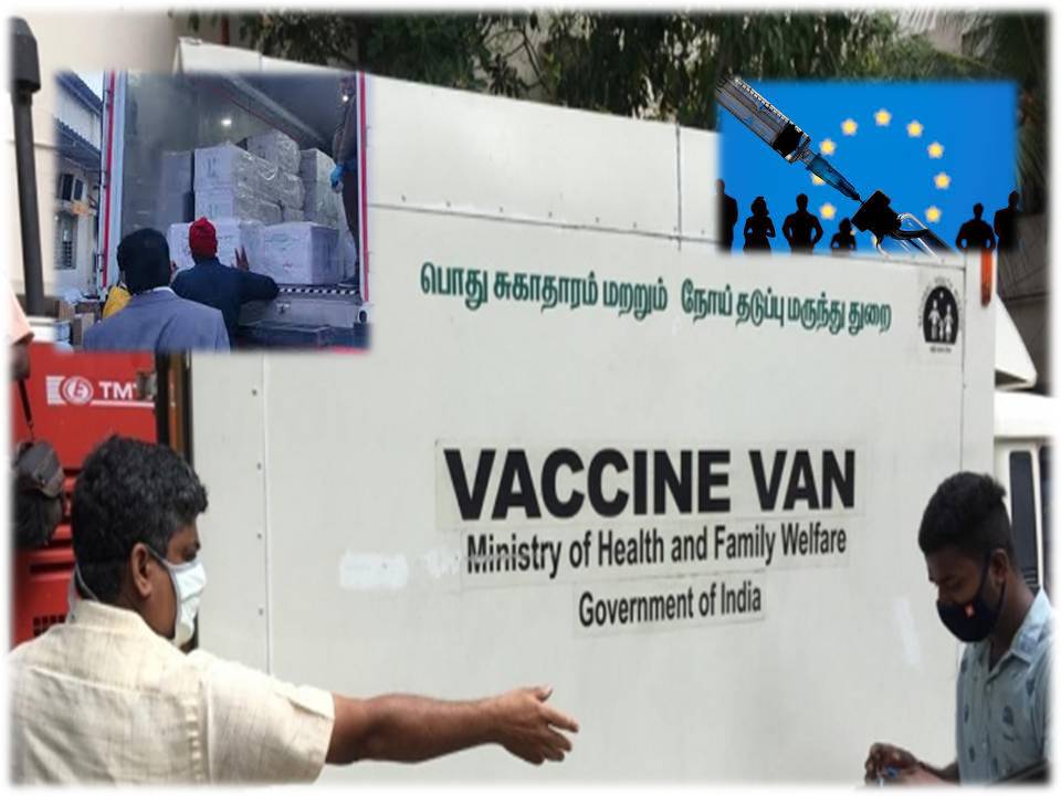 தமிழகத்துக்கு கொரொனா தடுப்பூசி மருந்து பொட்டி வந்துடுச்சு😍- வீடியோ!