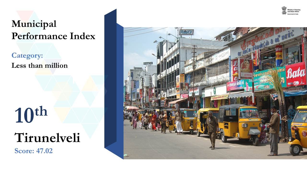 நம் நாட்டில் வாழச் சிறந்த நகரப் பட்டியலில் சென்னை, நெல்லை!