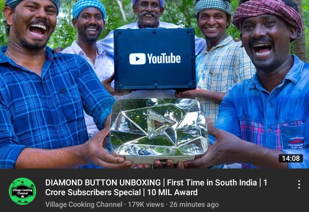 ஒரு கோடி சப்ஸ்கிரைபர்களைக் கொண்ட வில்லேஜ் குக்கிங் சேனல் வளர்ந்த கதை!