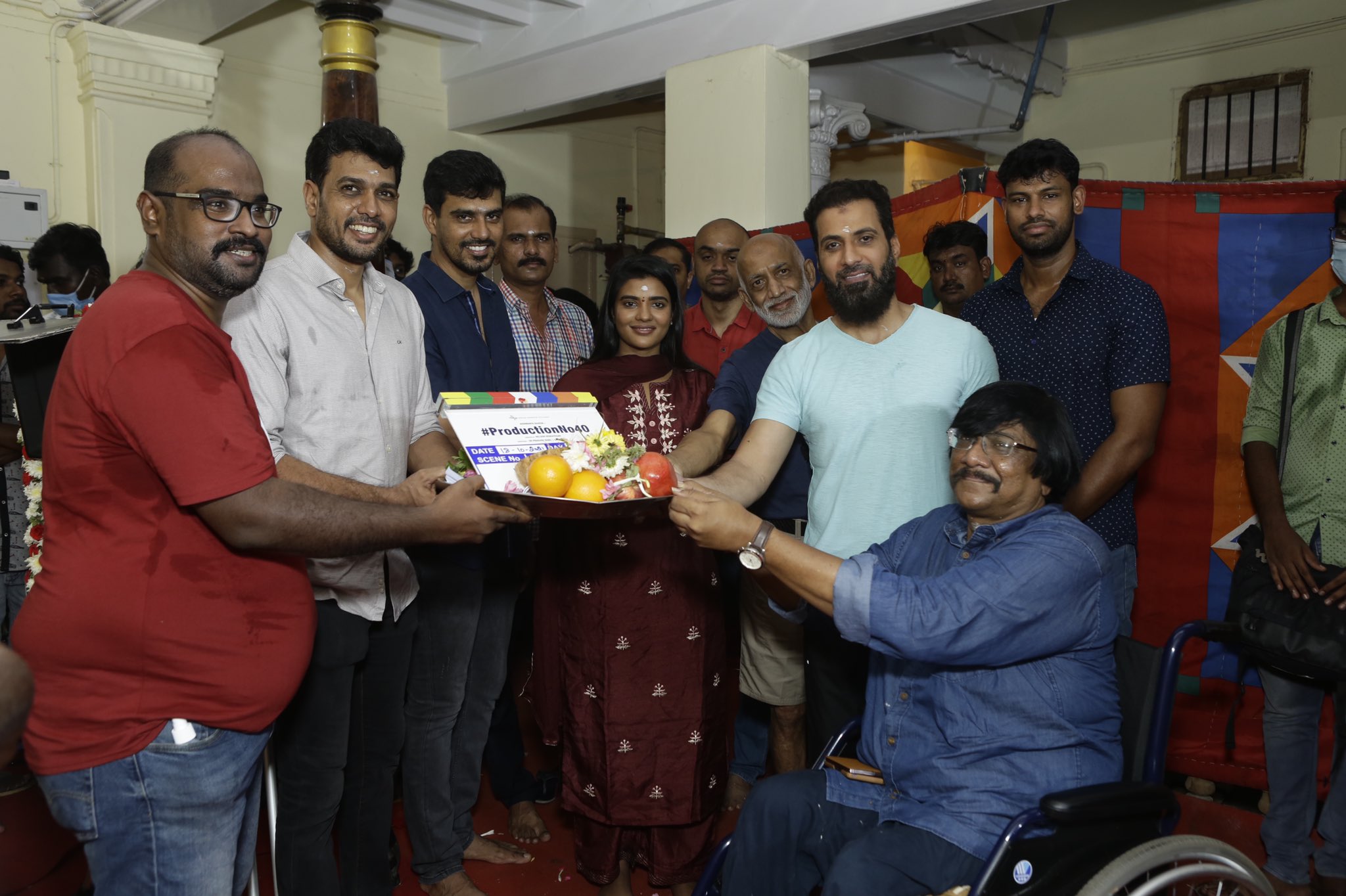 ட்ரீம் வாரியர் பிக்சர்ஸ் தயாரிப்பில் ஐஸ்வர்யா ராஜேஷ் நடிக்கும் படம்  பூஜையுடன் ஆரம்பம்!