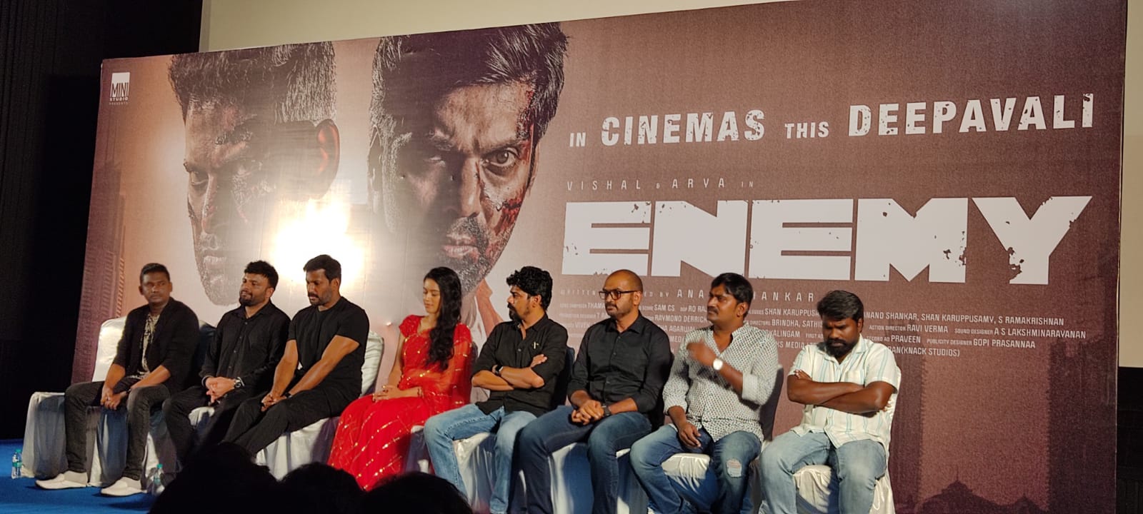 ‘எனிமி’ – பத்திரிகையாளர்கள் சந்திப்பின் துளிகள்!