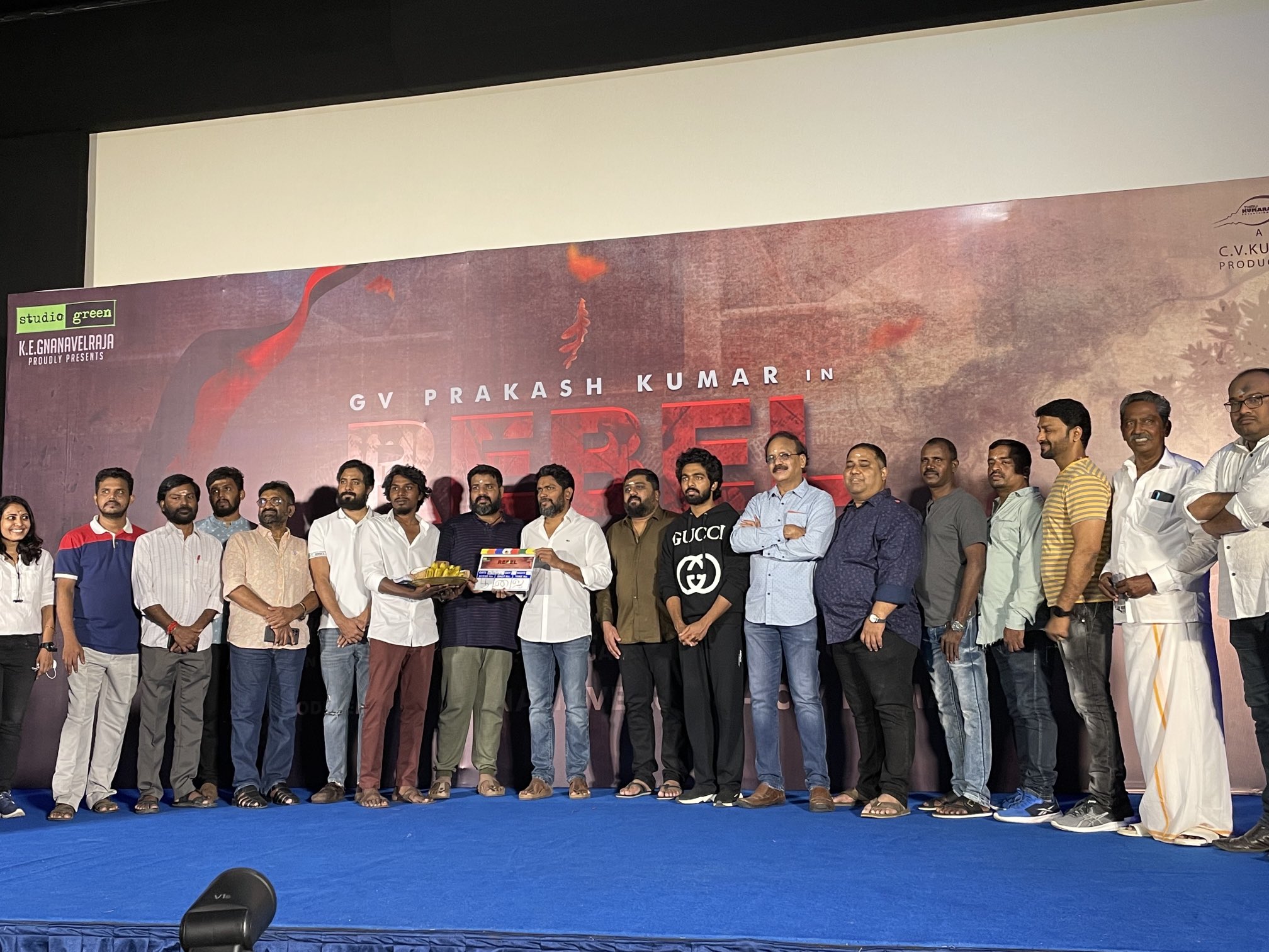STUDIO GREEN & Thirukumaran Entertainment தயாரிப்பில் GV பிரகாஷ் குமார் நடிக்கும் “ரிபெல்”!