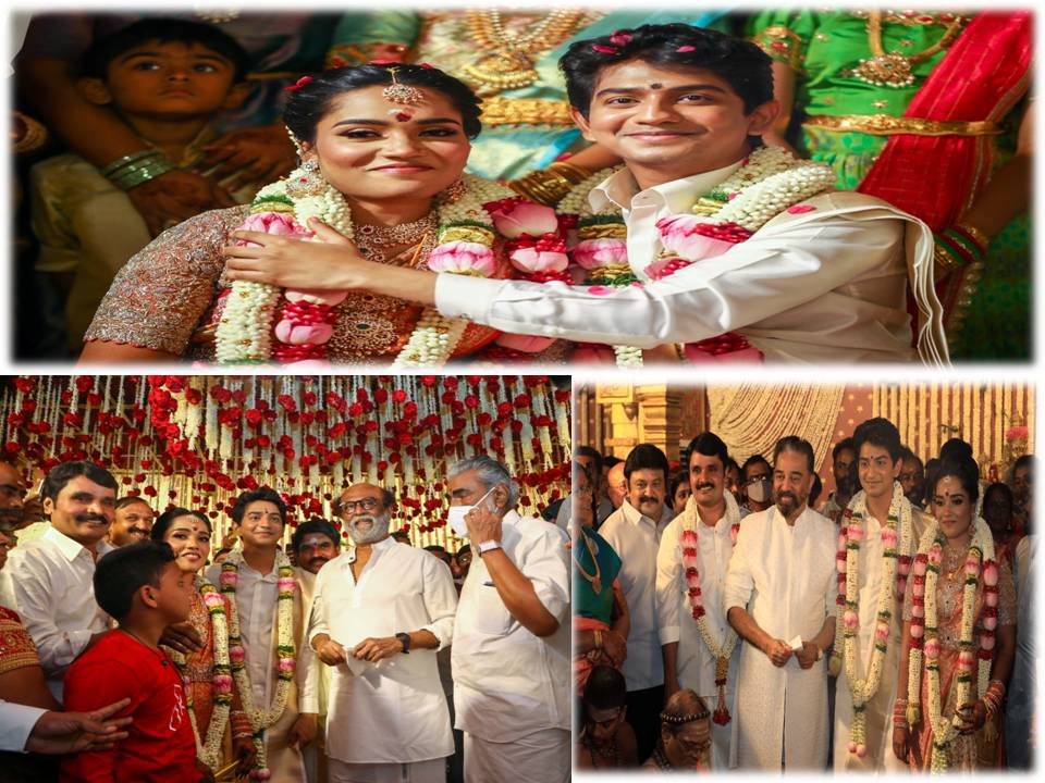 கோலிவுட்டை வழிநடத்தும் ஃபைனான்சியர் அன்புசெழியன் இல்லத் திருமணம்!