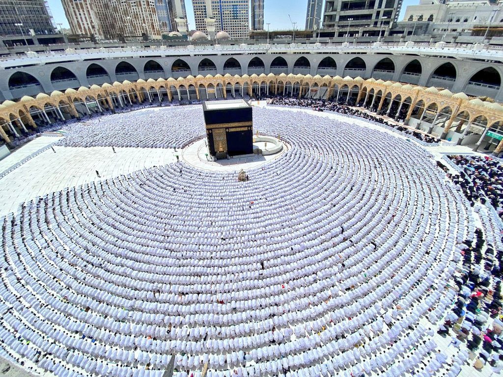 ஹஜ் பயணம் : 10 லட்சம் யாத்ரீகர்களுக்கு அனுமதி- சவுதி அரேபியா அரசு அறிவிப்பு!