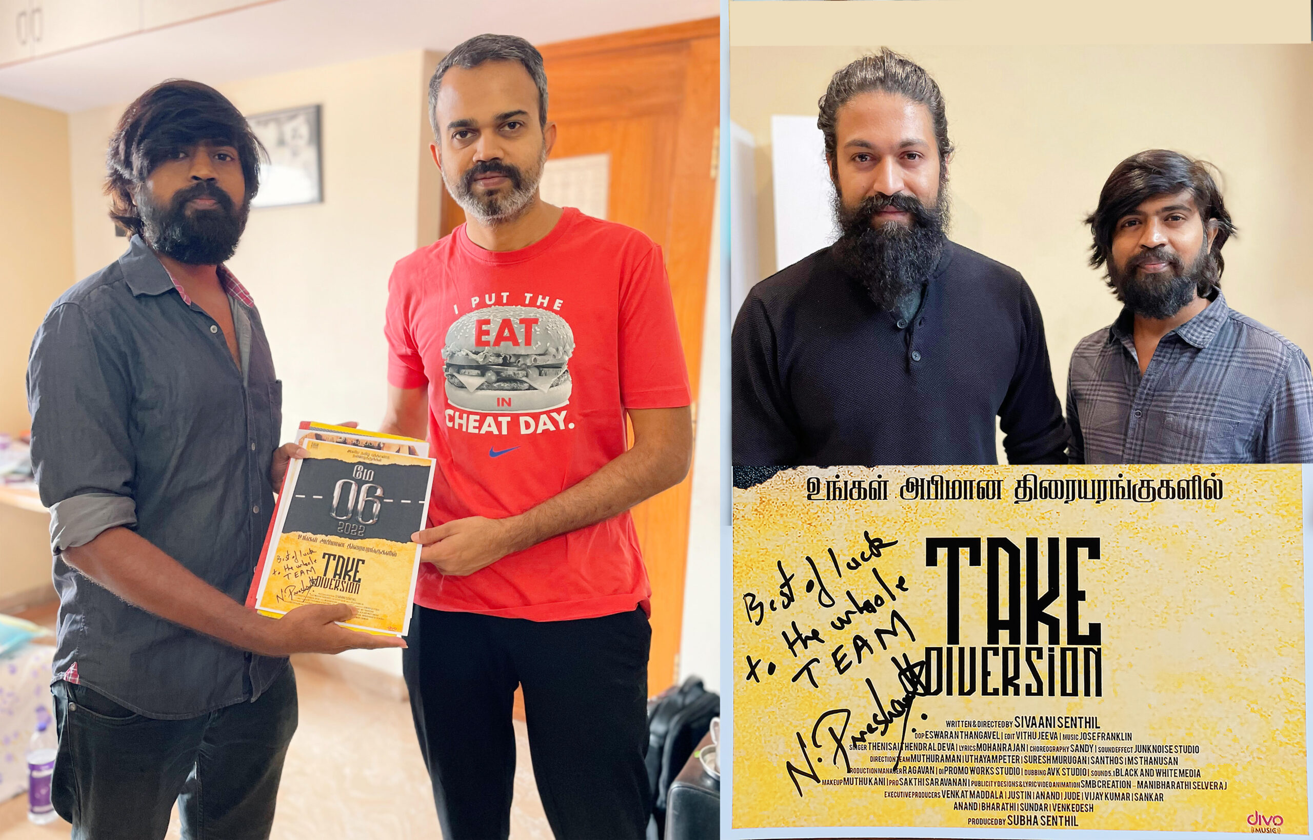 ‘டேக் டைவர்ஷன் ‘ படம் மே 6 முதல் உலகெங்கும் வெளியாகிறது!