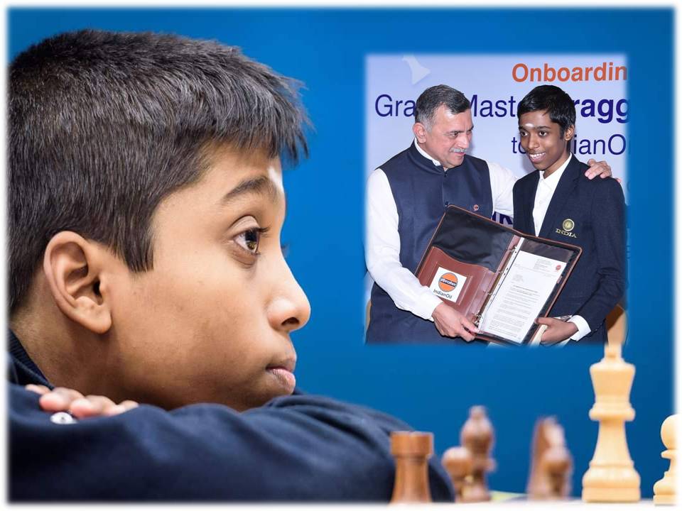 இளம் செஸ் வீரர் பிரக்ஞானந்தாவிற்கு இந்தியன் ஆயில் நிறுவனத்தில் வேலை!