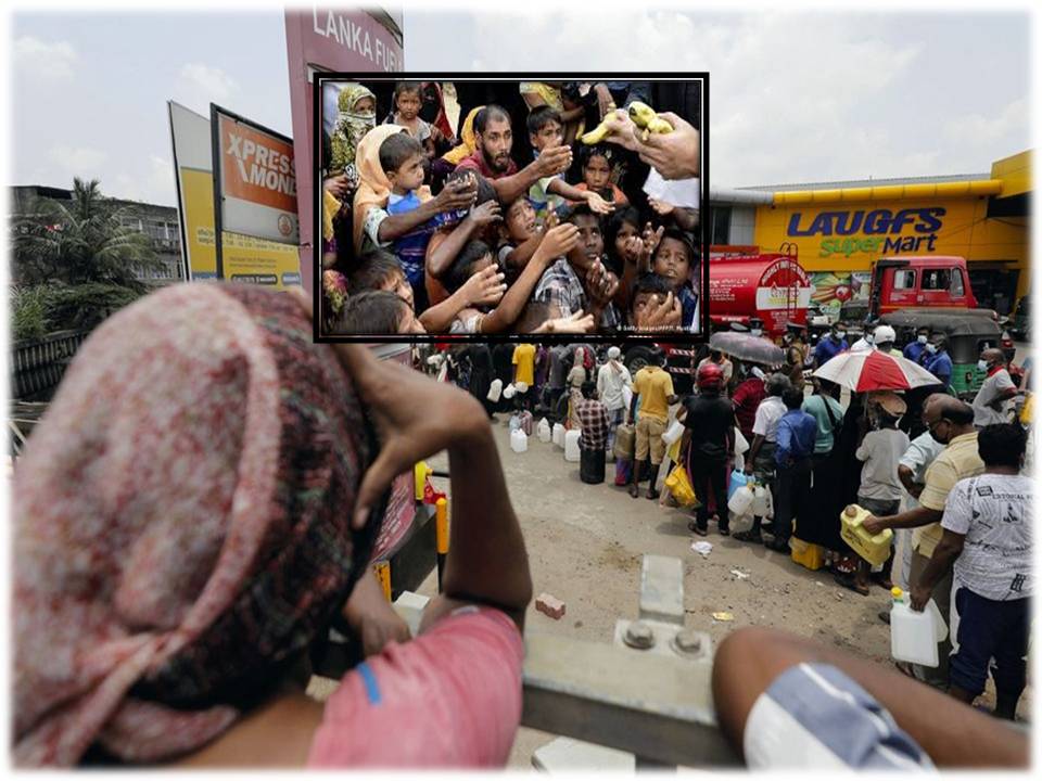 இலங்கையில் உணவுத் தட்டுபாடு: பட்டினி சாவு வர வாய்ப்பு!