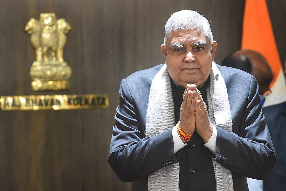 குடியரசு துணைத்தலைவர் வேட்பாளர் ஜெகதீப் தங்கர்! – யாரிவர்?