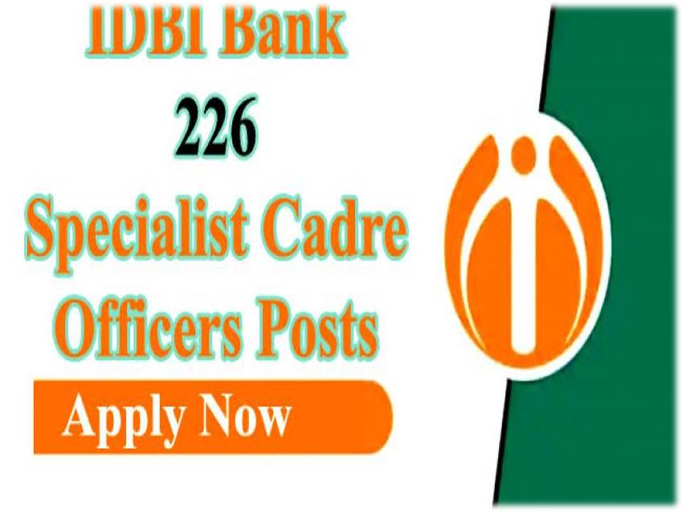 ஐ.டி.பி.ஐ., வங்கியில் பணி வாய்ப்பு!