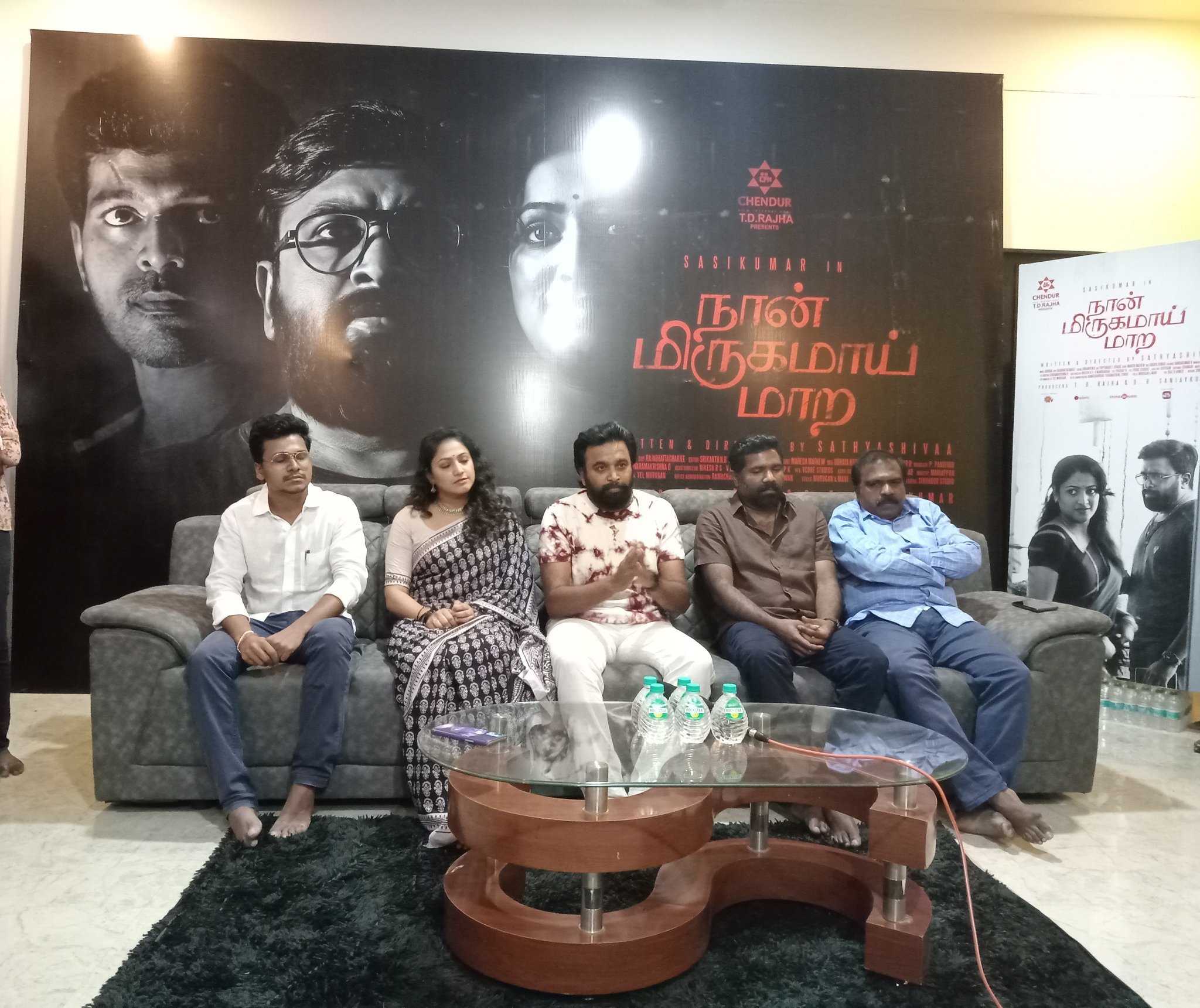 சசிகுமார் நடிப்பில் தயாராகும் ‘நான்  மிருகமாய் மாற’  திரைப்படப்  புரொமோஷன் ரிப்போர்ட்!