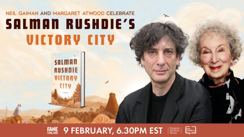 சல்மான் ருஷ்டி புது  புத்தகமான. Victory City,வெற்றி நகரம்’ என்ற பெயருடைய புதிய நாவல் வரப் போகுது!