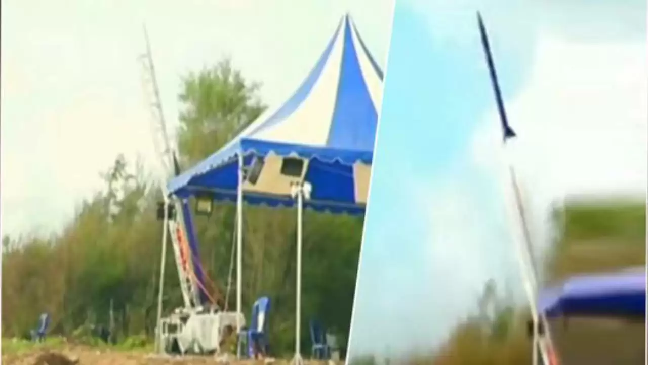 இந்தியாவின் முதல் ஹைபிரிட் ராக்கெட் ஏவப்பட்டது.! – வீடியோ