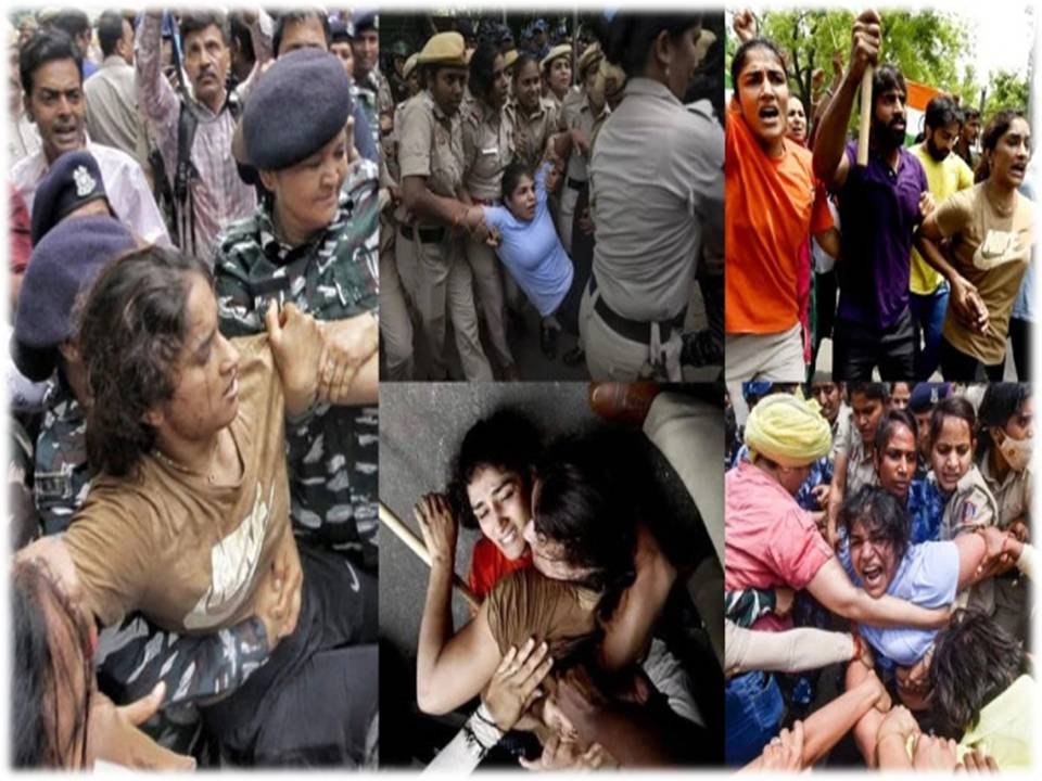 இந்திய தலை நகரில் மல்யுத்த வீராங்கனைகளுக்கு நேர்ந்த சோகம்!