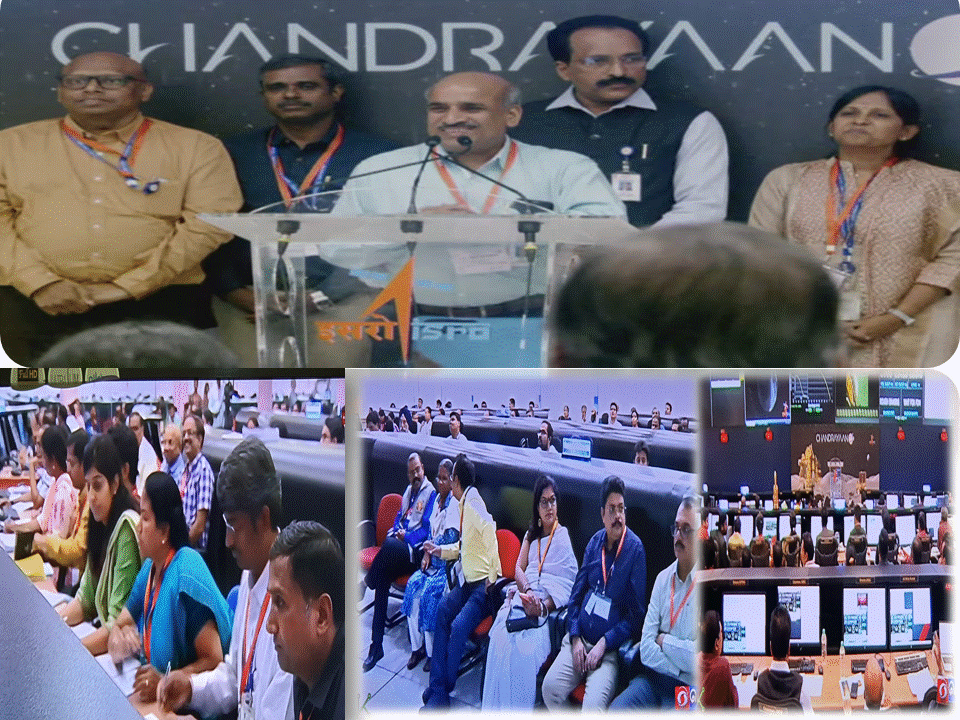 இஸ்ரோ விஞ்ஞானிகளுக்கு தலை வணக்கம்!