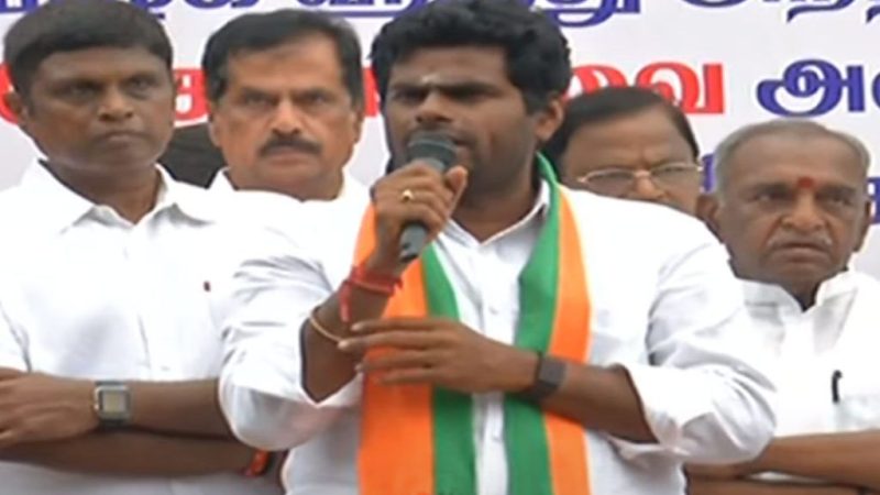 தமிழகத்தில் 37மாவட்டங்கள், 335 கிராமங்களில் ஜாதி வன்முறைக்கு வாய்ப்பு  – அண்ணாமலை பகீர் குற்றச்சாட்டு!