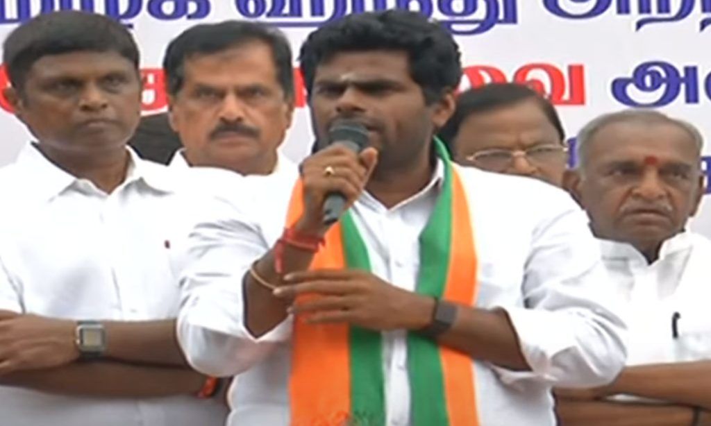 தமிழகத்தில் 37மாவட்டங்கள், 335 கிராமங்களில் ஜாதி வன்முறைக்கு வாய்ப்பு  – அண்ணாமலை பகீர் குற்றச்சாட்டு!